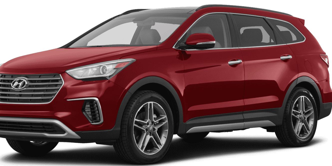 HYUNDAI SANTA FE 2017 KM8SR4HF7HU249183 image